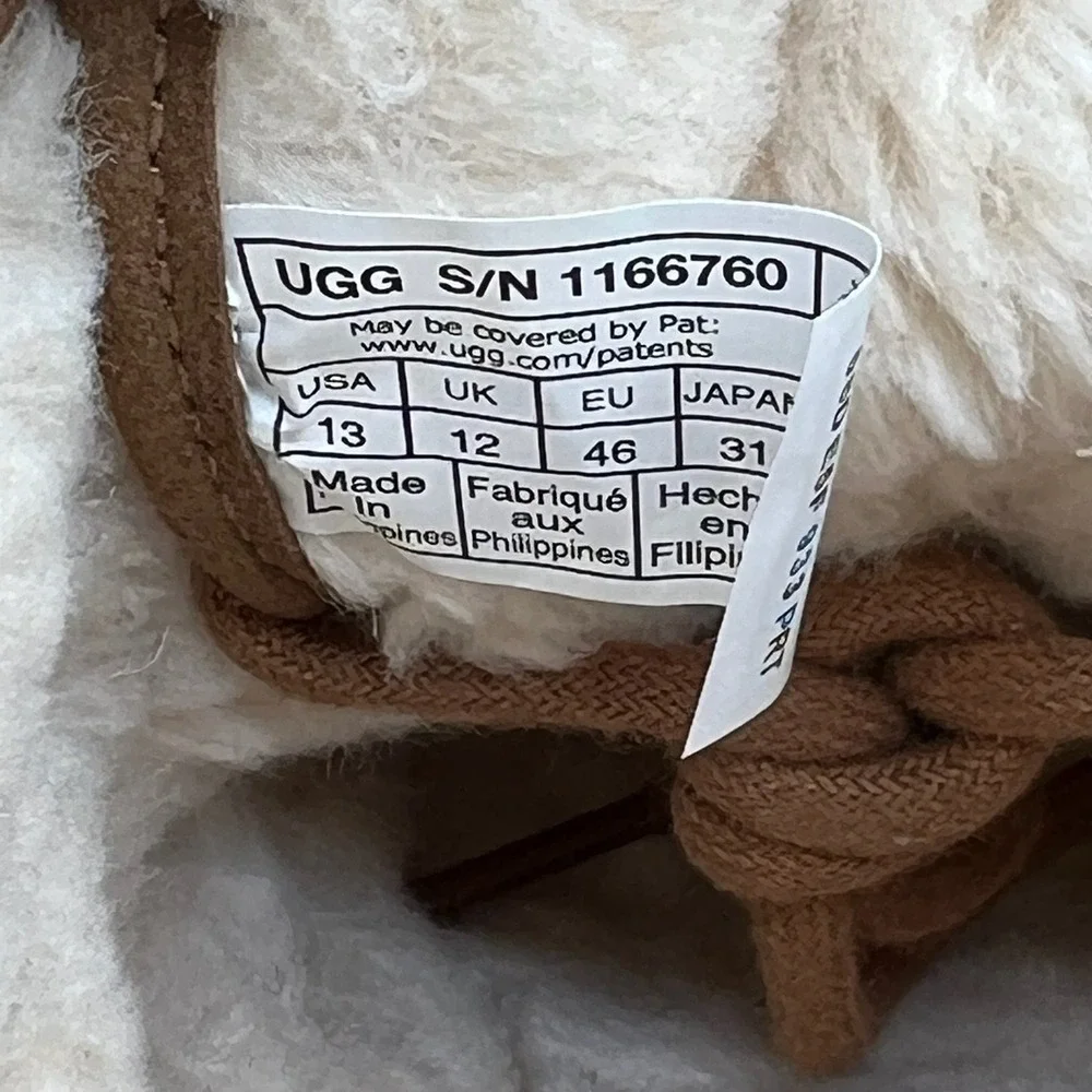 UGG Maksim II Men's Size 13 Chestnut Brown Lace Up Suede Shoes Casual 1166760